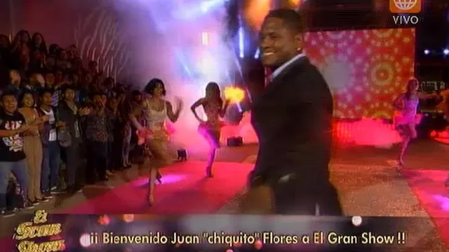 Juan &#39;Chiquito&#39; Flores: así fue su presentación en &#39;El Gran Show&#39;