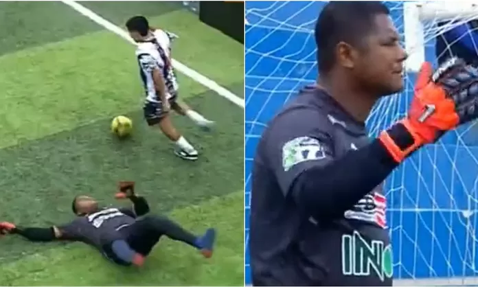 Juan 'Chiquito' Flores cometió terrible blooper, su rival anotó y ganó el  partido | America deportes