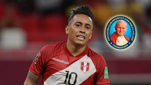 Juan Pablo II, nuevo inquilino de la Liga1 para el 2025, estaría interesado en fichar a Christian Cueva. | Composición AD