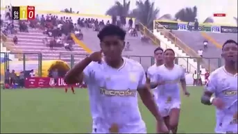Erinson Ramírez definió con calidad y anotó el 1-0 de Juan Pablo II vs Sport Huancayo
