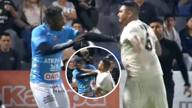 El 'Loco' Vargas le metió dos cachetadas al 'Cóndor' Mendoza en el enfrentamiento por la Copa Leyendas. | Video: GOL Perú