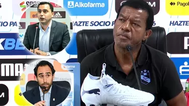 Julio César Uribe explicó por qué Joel Raffo y Chalaquita Gonzales no lo acompañaron en conferencia de prensa / Foto: Sporting Cristal