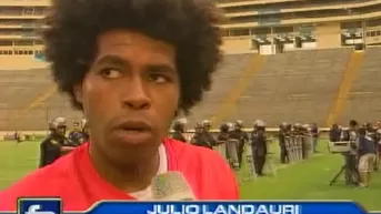 Julio Landauri: "Hay estadios buenos que por el racismo los castigan"