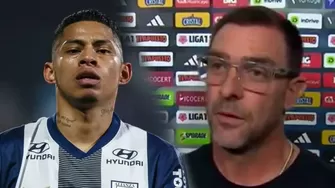Pablo Guede habló sobre Kevin Quevedo y su inclusión en el Alianza Lima vs ADT / Foto: Alianza Lima y L1MAX / Video: L1MAX