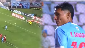 Kevin Sandoval cometió terrible error y falló penal en el Deportivo Garcilaso vs Sport Huancayo