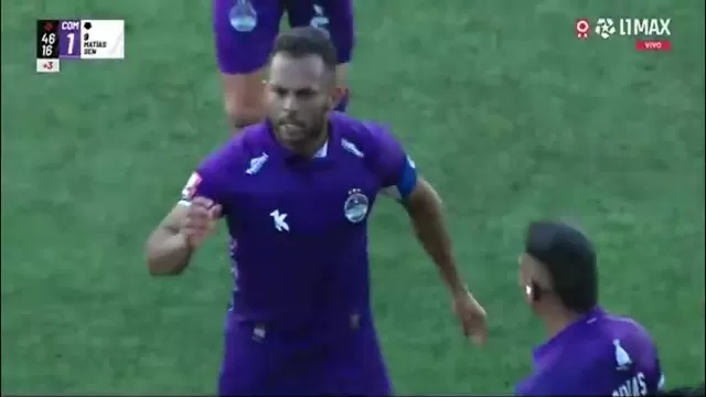 El argentino Matías Sen marcó el empate en Cutervo entre Comerciantes Unidos y Alianza Lima. (Video: L1MAX)