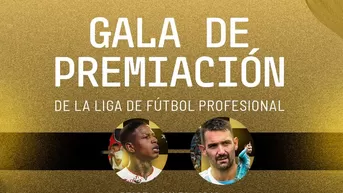 Ceremonia de Premiación Liga 1 2024: Mejor jugador, aquero y DT