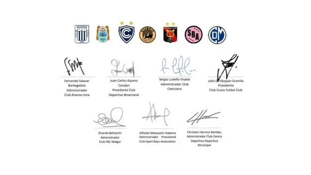 Liga 1: Alianza Lima y otros seis clubes no se presentarán al arranque del torneo