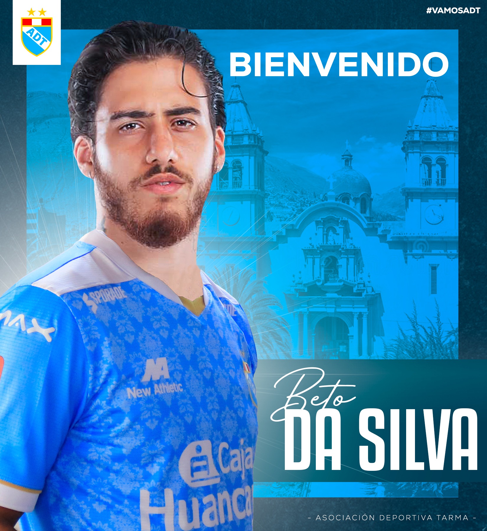 Beto da Silva jugará en ADT. | Fuente: @adt_tarma