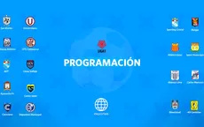 Liga 1: Conoce la programación de la Fecha 1 del Torneo Clausura - Noticias de empoli