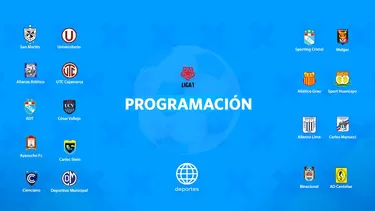 La Liga 1 no se detiene y te presentamos la programación de los partidos de la jornada 11. | Foto: América Deportes.