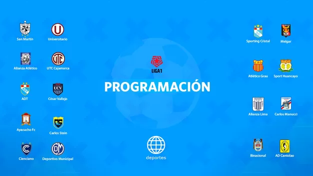 Liga 1: Conoce la programación de la Fecha 16 del Torneo Apertura
