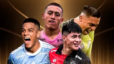 Son cuatro jugadores sub-21 los nominados para este galardón que ofrecerá la Liga de Fútbol Profesional. | Foto: Liga 1