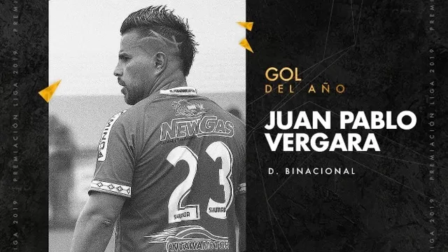 Liga 1: Juan Pablo Vergara anotó el mejor gol del 2019