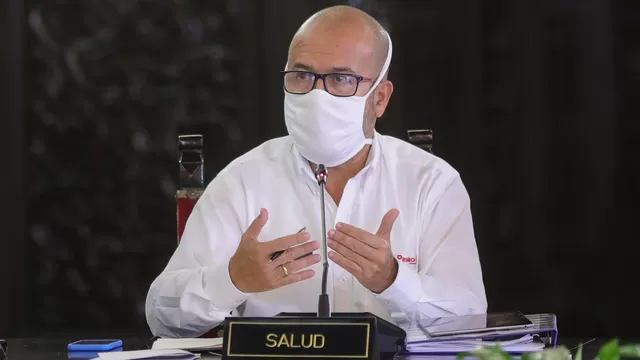 Víctor Zamora, ministro de Salud. | Foto: @Minsa_Peru
