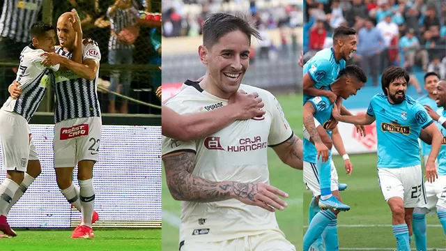 El Clausura 2019 culmina en tres jornadas. | Fotos: Alianza, Universitario, Cristal