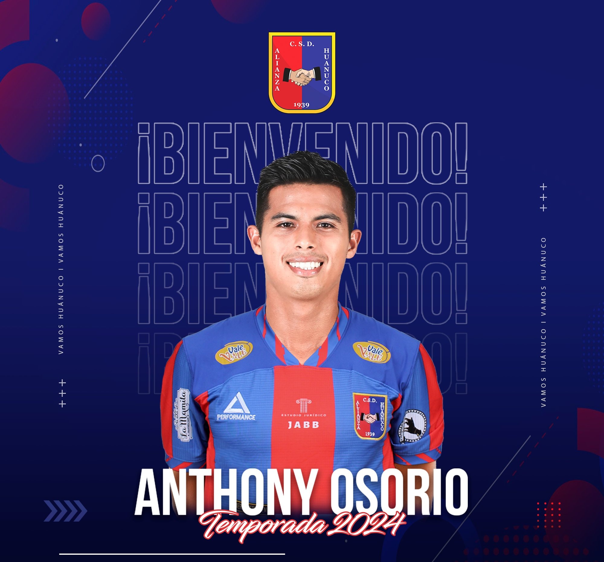 Anthony Osorio es nuevo jugador de Alianza Universidad. | Fuente: @AlianzaUDH