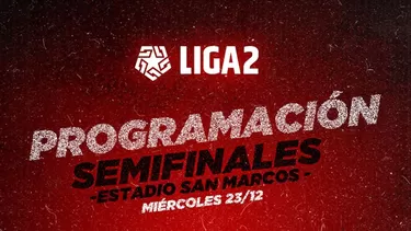 Los dos partidos se jugarán en el estadio San Marcos. | Imagen: @LigaFutProf