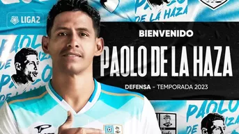 Liga 2: Deportivo Llacuabamba anunció el fichaje de Paolo de La Haza