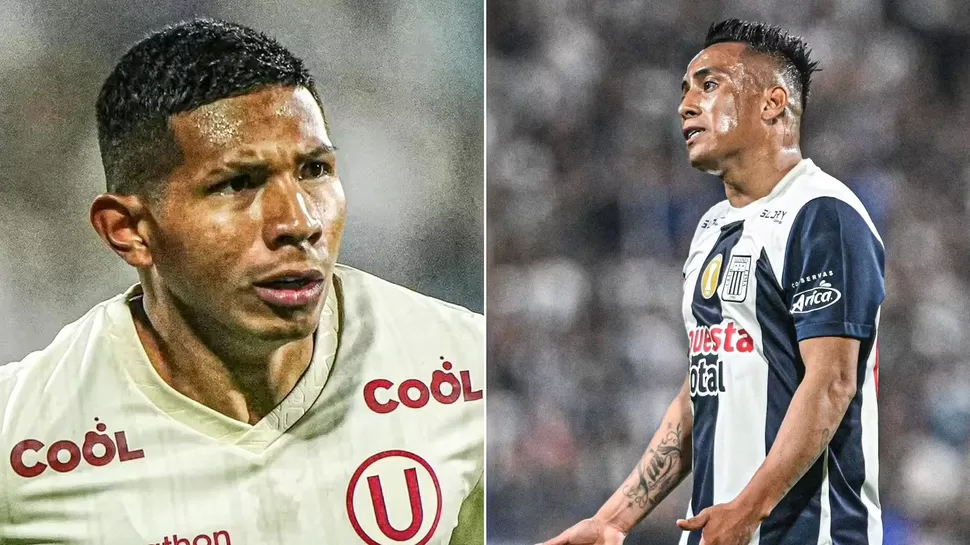 Edison Flores y Christian Cueva, dos realidades distintas en su regreso al fútbol peruano. | Foto: PF
