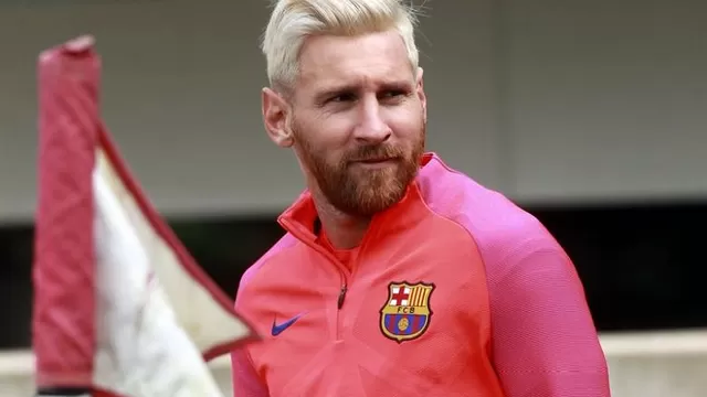 Lionel Messi: este futbolista del torneo local le imitó el look