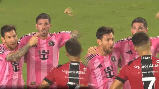 Lionel Messi se descontroló en el agónito triunfo del Inter Miami y se lo gritó a futbolista de Atlas / Apple TV