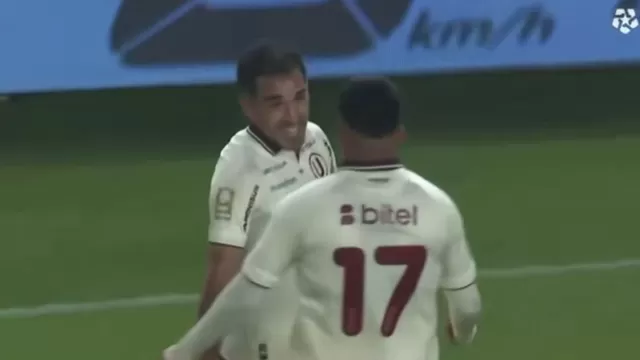 Lisandro Alzugaray sacó un gran disparo de tiro libre y convirtió el 1-0 de Universitario vs FC Cajamarca / L1 MAX