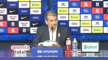 Lo que dejó la conferencia de Franco Navarro en Alianza Lima