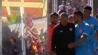 Chankas vs Garcilaso: Paolella, Benincasa y otros jugadores involucrados en gresca al final del partido. | Fuente: América Derpotes
