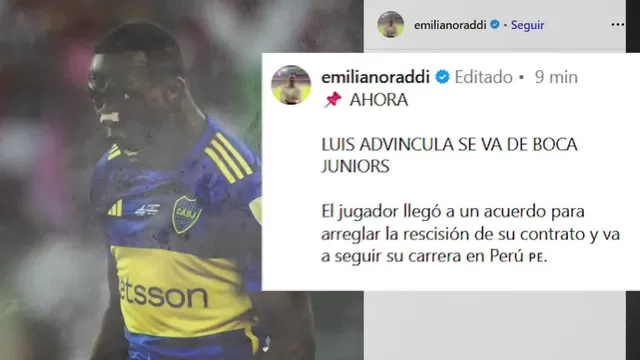 El lateral peruano que aún pertenece a Boca Juniors, se desvinculará para llegar a La Victoria. | AD