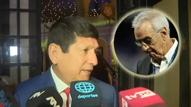 Agustín Lozano aseguró que "en este momento", Jorge Fossati sigue como técnico de la selección peruana. | Video: AD