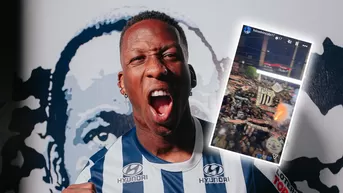 Advíncula quedó admirado con hinchada de Alianza Lima en Huancayo