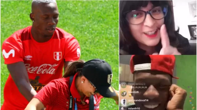 La amistado entre Luis Advíncula y Romina Antoniazzi nació en la selección peruana. | Video: Instagram