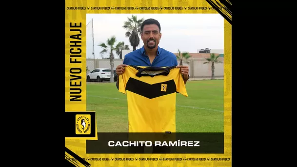 Luis Ramírez ficho por el Cantolao