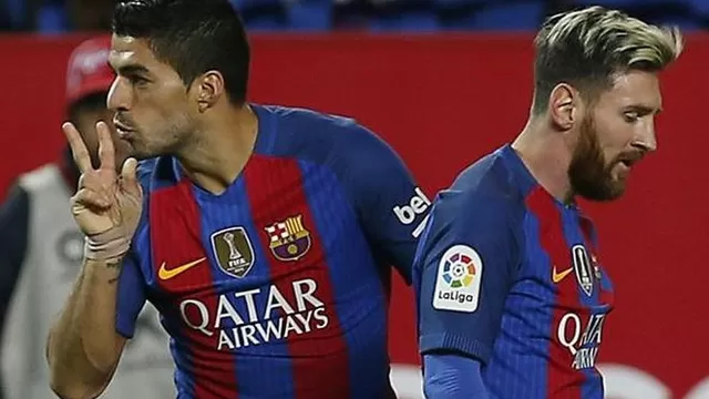 Luis Suárez admitió que Barcelona sufrió ante Sevilla en la primera parte