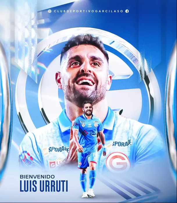 Luis Urruti, refuerzo de Deportivo Garcilaso. | Foto: Garcilaso.