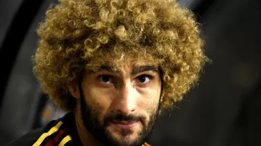 Manchester United: Marouane Fellaini impactó con su nuevo look