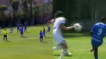 Mannucci reclama polémica mano en el área ante la San Martín en partido de Liga 2
