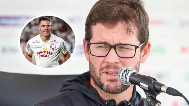 Manuel Barreto le mostró su apoyo a Diego Churín tras su desempeño en la 'U' / AD