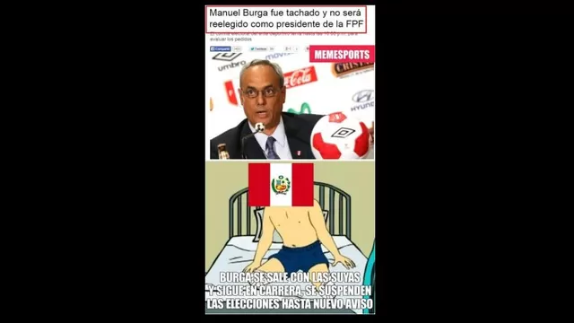 Manuel Burga y los divertidos memes tras cesar al Comité Electoral-foto-2
