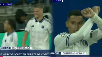 Marcos López brindó asistencia en empate de Copenhague vs Basel