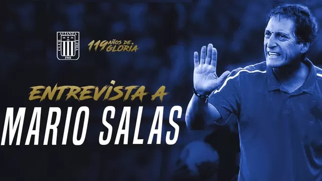 Mario Salas tiene 52 años | Foto: Alianza Lima.