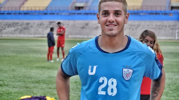 Alexis Messidoro, ex Boca Juniors, una de las incorporaciones de Brignani para la Libertadores. Dice que buscará un centrodelantero más | Foto: Estudiantes de Mérida