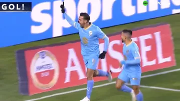 Cauteruccio anotó el 1-0 de Bolívar ante Cienciano en La Paz