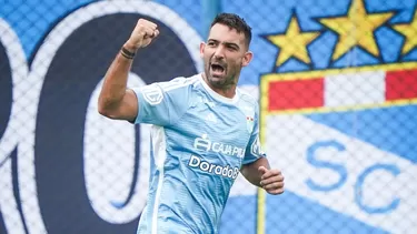 Martín Cauteruccio, delantero de Sporting Cristal. | Foto: Liga 1.