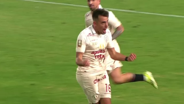 Martín Pérez Guedes colocó el 1-1 para la 'U' a los 9 minutos del partido en el Monumental. | Video: GOL Perú