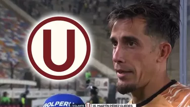 Martín Pérez Guedes fue elegido como mejor jugador del Universitario vs Sporting Cristal / GOLPERÚ