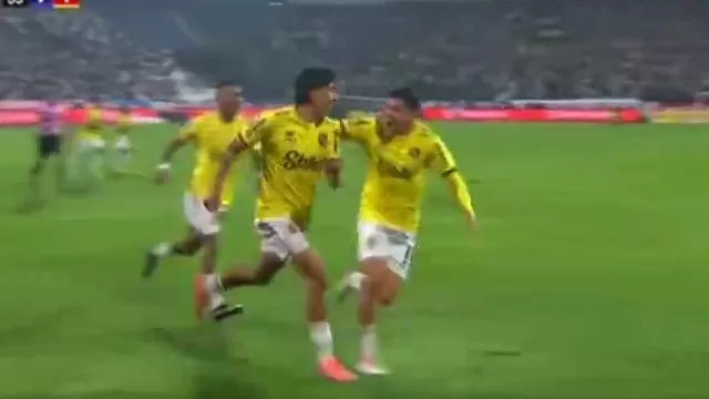 Matías Lazo colocó el 2-1 de Melgar ante Alianza Lima por la jornada 17 del Torneo Clausura de la Liga 1 / L1 MAX