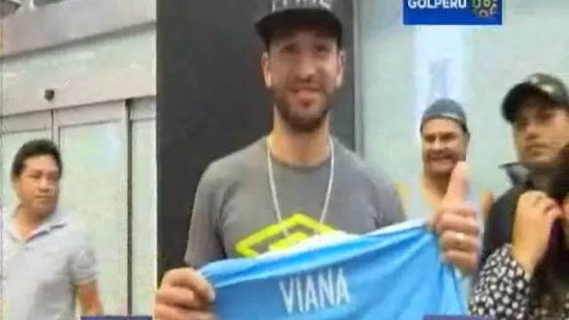 Mauricio Viana arribó a Lima para integrarse a Sporting Cristal