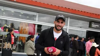 Mauro Guevgeozián llegó a Cajamarca para unirse a la pretemporada de UTC